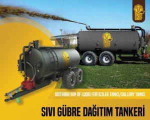Sıvı Gübre Dağıtım Tankeri